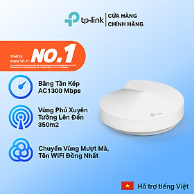 Bộ Phát Wifi Mesh TP-Link Deco M5 AC1300 MU-MIMO (1-pack) - Hàng Chính Hãng