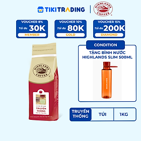 Cà bột Truyền thống Highlands Coffee 1kg