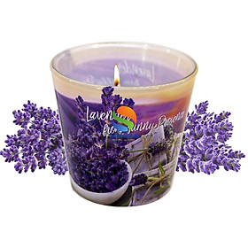 Ly nến thơm tinh dầu Bartek Lavender Fields & Soap 115g QT04965 - cánh đồng oải hương, nến trang trí, thơm phòng, thư giãn, hỗ trợ khử mùi (giao mẫu ngẫu nhiên)