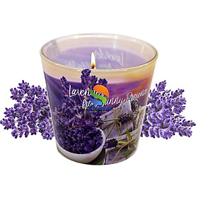 Ly nến thơm tinh dầu Bartek Lavender Fields & Soap 115g QT04965