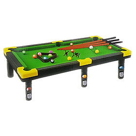 Bàn Bi-A BILLIARDS, SNOOKER Mini 6 Lỗ Đồ Chơi Trẻ Em