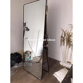 Mua Gương toàn thân khung gỗ cao su tự nhiên có chân tựa