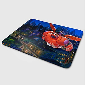 Miếng lót chuột mẫu Baymax Bay (20x24 cm) - Hàng Chính Hãng