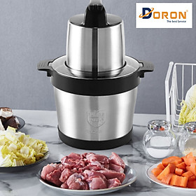 Mua Máy Xay Thịt  DORON Cối Inox 304 Dung Tích 6 Lít Công Suất Lớn Cực Mạnh- Hàng Chính Hãng