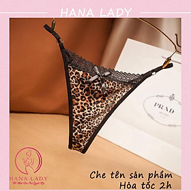 Quần lọt khe dây da beo LK088
