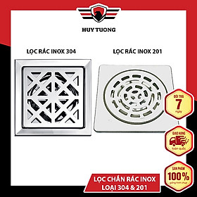 Mua Lọc rác chống hôi 100% Inox 12x12cm và 15x15cm Cao cấp - Huy Tưởng