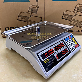 Mua CÂN ĐIỆN TỬ CÂN HÀNG  RAU  CỦ  QUẢ  THỊT  CÁ ĐÔNG LẠNH TÍNH TIỀN TỰ ĐỘNG 30kg/5g UTE UPA-Q TÍCH HỢP THỐI TRẢ TIỀN TIỆN ÍCH