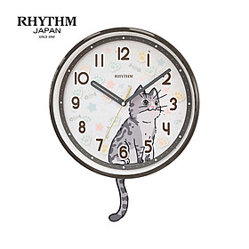 Đồng hồ Rhythm CMP556NR06 – KT 33.0 x 44.0 x 6.8cm. 1.0Kg. Vỏ nhựa. Dùng PIN.