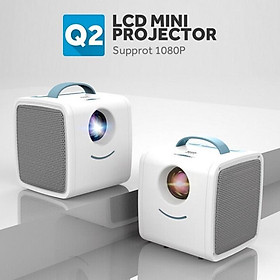 Mua Máy chiếu mini Q2 LCD PROJECTOR hỗ trợ độ phân giải 1080P - Home and Garden