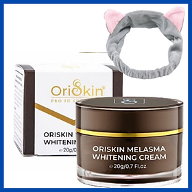 Kem Nám Tàn Nhang Oriskin Melasma & Whitening Cream Làm Mờ Nám Tàn Nhang Lâu Năm, Tặng Kèm Băng Đô Thời Trang Ngẫu Nhiên