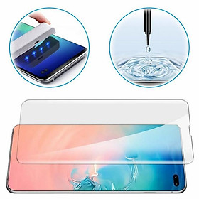 Kính Cường Lực Dành Cho Samsung S20 Plus S20 Ultra S10+ S8 + S9 + Note 8 Note 9 Note10+ Note20 Ultra S21+ S21 Ultra full keo UV