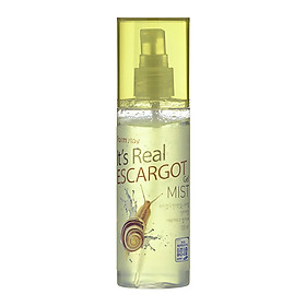 Xịt Khoáng Ốc Sên Dạng Gel It Is Real Gel Mist Escarort 120ml - Hàng Chính Hãng