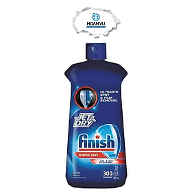 Nước làm bóng chén Fin ish Jet-Dry Ultra Rinse Aid Dishwasher Rinse 946ml