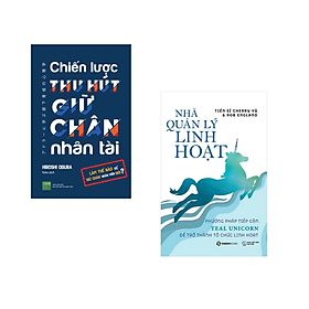 Combo 2Q: Nhà Quản Lý Linh Hoạt + Chiến Lược Thu Hút Giữ Chân Nhân Tài / Sách Kỹ Năng Quản Lý Nhân Sự Chuyên Nghiệp / Tặng Kèm Bookmark Happy LIfe