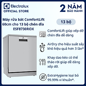 Mua  Free Giao lắp  Máy rửa bát đứng độc lập Electrolux ComfortLift 60cm cho 13 bộ chén dĩa  sấy khô hơn đến 3 lần  tiết kiệm điện và nước  Hàng chính hãng 