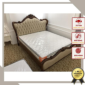 Mua Giường ngủ tân cổ điển hoàng gia gỗ Mun  da bò Tây Ba Nha cao cấp – xứng tầm đẳng cấp cho nhà Lâu Đài  Siêu Biệt Thự