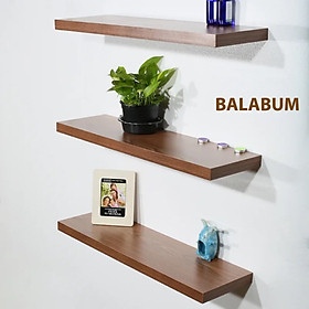 Mua Dày 25mm - Kệ Gỗ Trang Trí Treo Tường - Đơn Giản Mà Đẹp - Nhiều Màu - Kích thước (20  40  60  80) x20 cm - HCM - MS034
