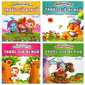 Download sách Chuyện Kể Cho Bé Trước Giờ Đi Ngủ (Combo 4 Cuốn)