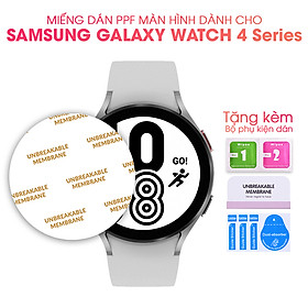 Miếng Dán Màn Hình Mặt Trước PPF Dành Cho Samsung Galaxy Watch 4  40mm 44mm / Watch 4 Classic 42mm 46mm - Handtown - Hàng Chính Hãng