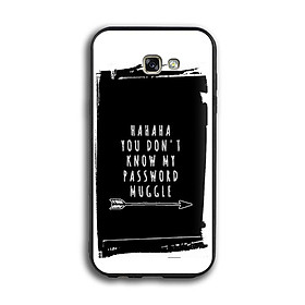 Ốp lưng Harry Potter cho điện thoại Samsung Galaxy A7 2017 - Viền TPU dẻo - 02016 7780 HP02 - Hàng Chính Hãng