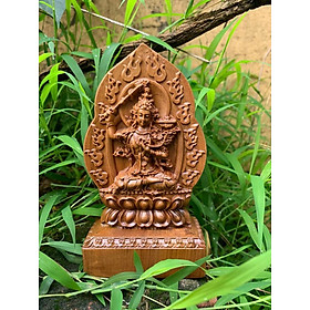 Mua Tượng phật bản mệnh văn thù bồ tát ( tuổi mão) gỗ bách xanh