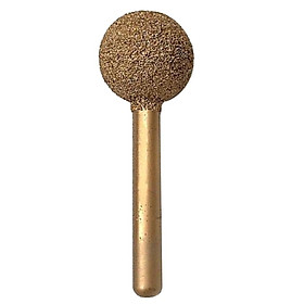 2-4pack Round Ball Shape Diamond Grinding Head Drill Bits Rotary Tools 12mm 100