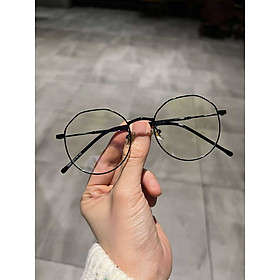 Kính kim loại Korea dáng lục lăng cho nam nữ