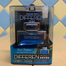 Nước hoa ô tô Differen nước hoa xe hơi cao cấp nhập khẩu từ Nhật Bản chiết xuất 100% thiên nhiên khử mùi chống say xe tố - Ocean- gió biển