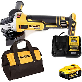 MÁY MÀI PIN CẦM TAY 18V 125MM DEWALT DCG405P1 800W- HÀNG CHÍNH HÃNG