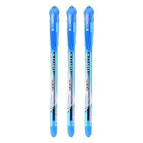 Vỉ 3 Cây Bút Bi CLARO ACER 0.7mm CL-1914 - Xanh