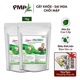 Mua Combo 2 Túi Phân Bón Hữu Cơ Vi Sinh PMP Dạng Viên Nén  Chuyên Dụng Cho Hoa Hồng  Rau Củ Quả Super Probio
