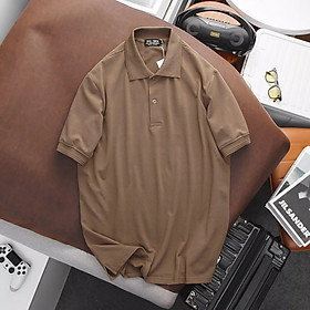 Áo Thun Polo Màu Trơn- Chất Cotton 100% Thoáng Mát, Bề Mặt Vải Mịn Đẹp , Không Xù Lông, Không Chảy Nhão - Bigsize từ 85kg - 135kg