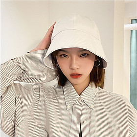Nón thời trang nam nữ, mũ Bucket vành cụp style Hàn Quốc cực chất MD02