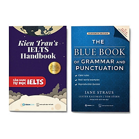 Combo 2 Cuốn Học Tiếng Anh: Cẩm Nang Tự Học Ielts + The Blue Book of Grammar and Punctuation (Tái Bản)