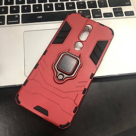 Ốp lưng dành cho OPPO F11 Pro iron man chống sốc kèm iring