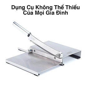 Bàn Thái Thịt Chặt Gà Cao Cấp Đa Năng (Tặng kèm 1 mài lưỡi dao) 