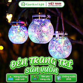 Mua Đèn Trang Trí Năng Lượng Mặt Trời Hình Hũ  Không Cần Nối Dây  Dễ Dàng Lắp Đặt - DA3009