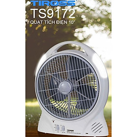 Mua Quạt sạc tích điện TS9172  đường kính 30cm  pin 6000mAh sử dụng  thời gian sử dụng từ 3h – 5h - Hàng chính hãng