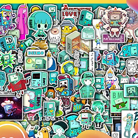 Sticker Dán Nón Bảo Hiểm, Sticker Dán Laptop |50 Sticker Dán BMO