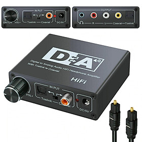 Bộ chuyển đổi âm thanh  cáp quang chất lượng cao sang sang AV audio DM6677