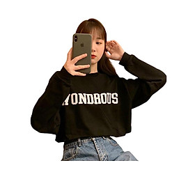 Áo thun nữ croptop dài tay xinh