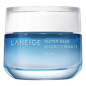 Laneige Water Bank Hydro Cream EX 50ml + Tặng 1 Innisfree Green Tea Mask Sheet