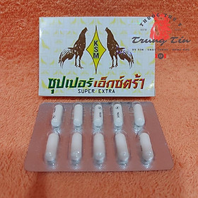 Super extra th.uốc kích trước đá 30 phút - COMBO 1 HỘP 10 VIÊN