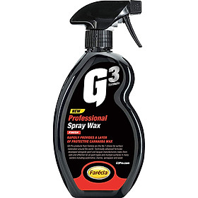 Chai xịt Wax bề mặt sơn Farécla cao cấp G3 Pro Spray Wax dung tích 500ml