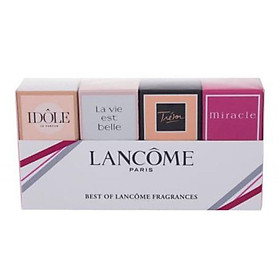 Set Nước Hoa mini Lancome ( 4 chai )