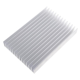 1Pack Aluminum Heat Sink Cooling Fin for CPU IC LED Amp (117.5x25x175mm) #3