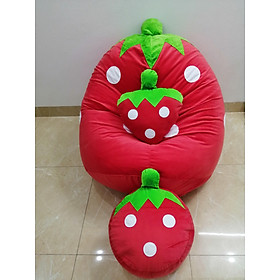 Mua Combo bộ ghế lười hạt xốp size L kích thước 90x1m2 sẵn xốp