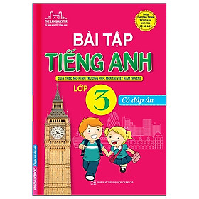 Nơi bán Bài Tập Tiếng Anh - Lớp 3 (Có Đáp Án) - Giá Từ -1đ