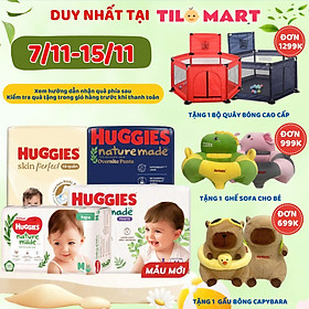 Tã/Bỉm quần siêu cao cấp Huggies Platinum Nature Made size XXL26 (26 miếng)