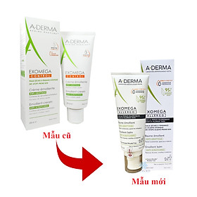 Kem dưỡng ẩm, làm dịu và giảm ngứa cho da rất khô, viêm da cơ địa Exomega Control A-Derma 200ml